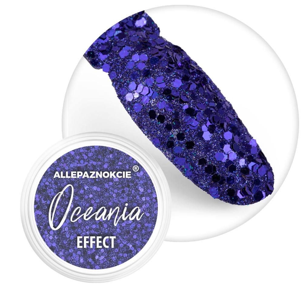 Pyłek do paznokci Oceania Effect Allepaznokcie 1 g Nr 09
