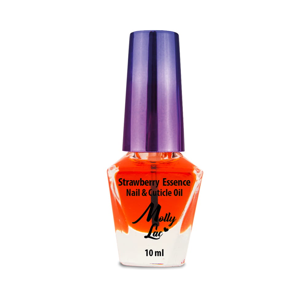 Oliwka do skórek i paznokci MollyLac Strawberry Essence 10 ml