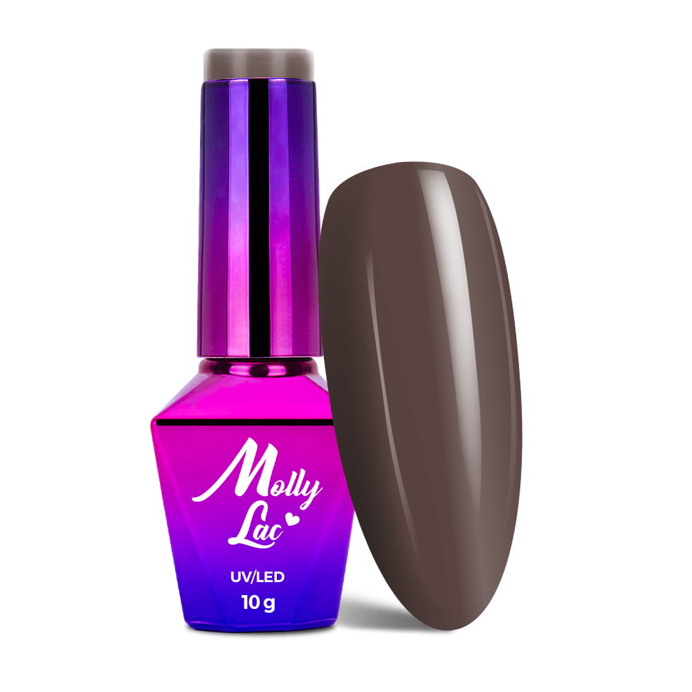 Lakier hybrydowy MollyLac Choco Dreams Crispy Crunch 10 g Nr 355