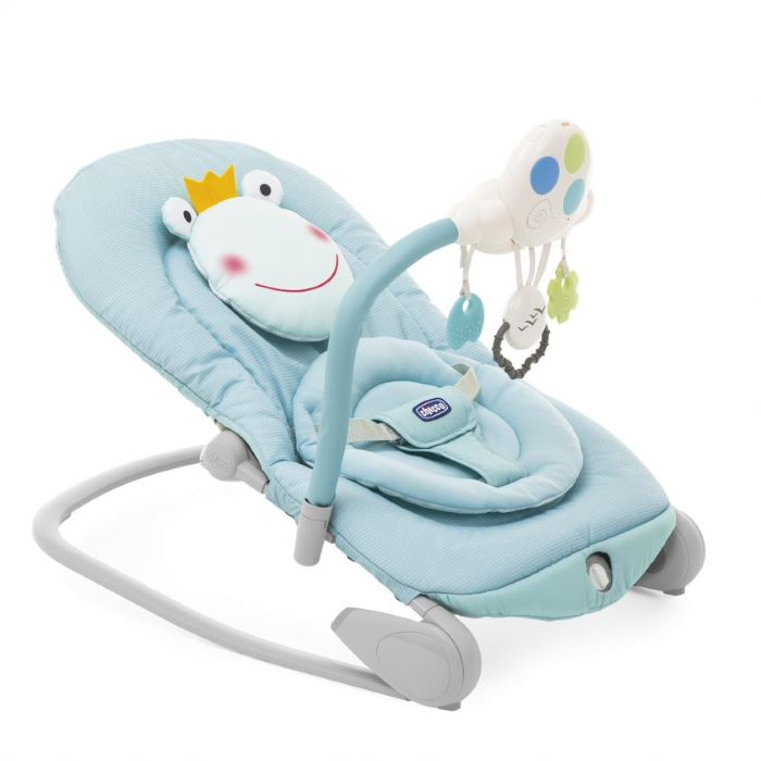Chicco Balloon New - leżaczek dla niemowląt do 18 kg - 079282-Froggy