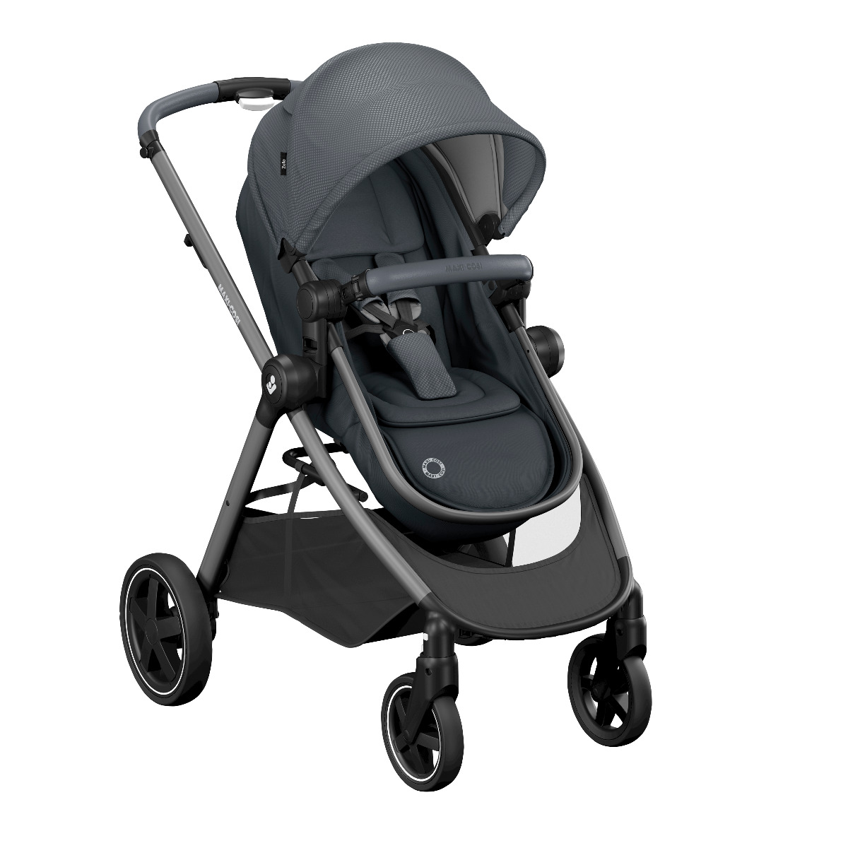 Maxi-Cosi, Zelia - uniwersalny wózek głęboko-spacerowy-Essential Graphite