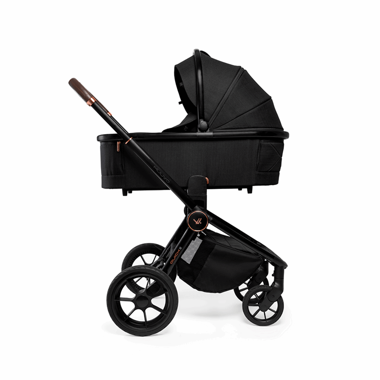 Muuvo Quick SE - stylowy wózek uniwersalny 2w1-Sunset Black