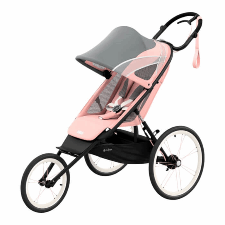 Cybex, Avi- wózek biegowy-Silver Pink-Black with Pink Details