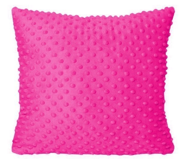 Poszewka MINKY rozmiar 50x50 wz. 08 jasny fiolet
