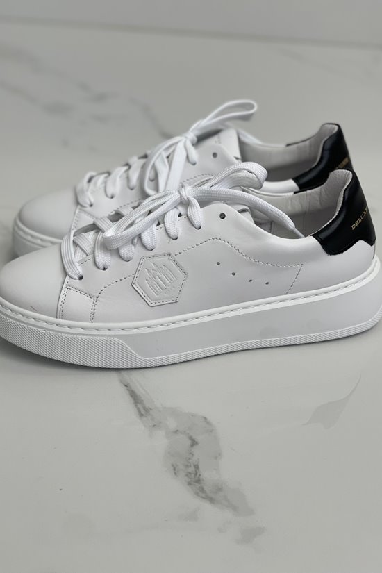 Sneakersy SNR1 BIAŁY/ CZARNY outlet