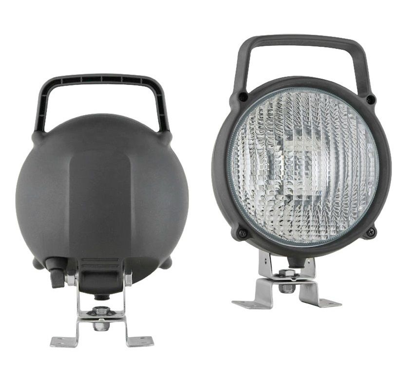Halogenowa lampa robocza z uchwytem omega wyłącznik H3 24V LOR3.23296 Wesem