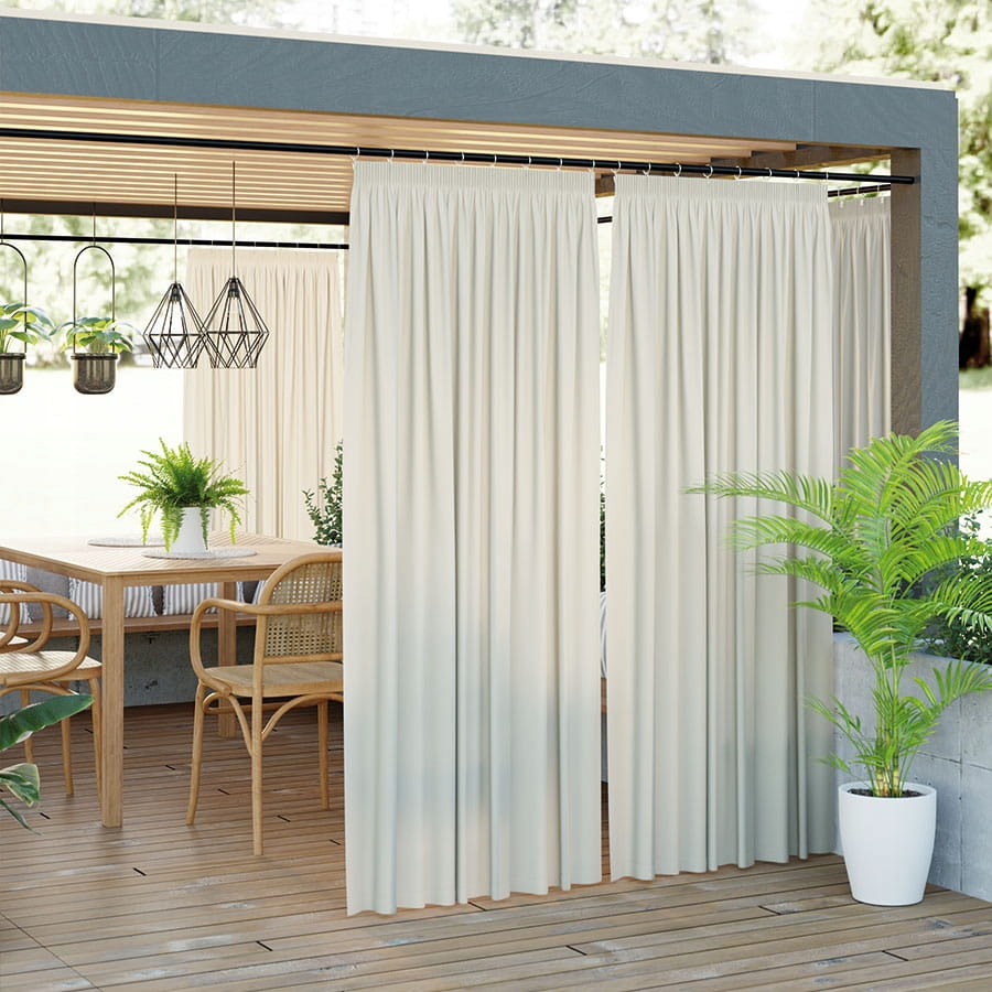 Zasłona gotowa Gardenia na Taśmie wys. 250x140cm Kremowa NA TARAS