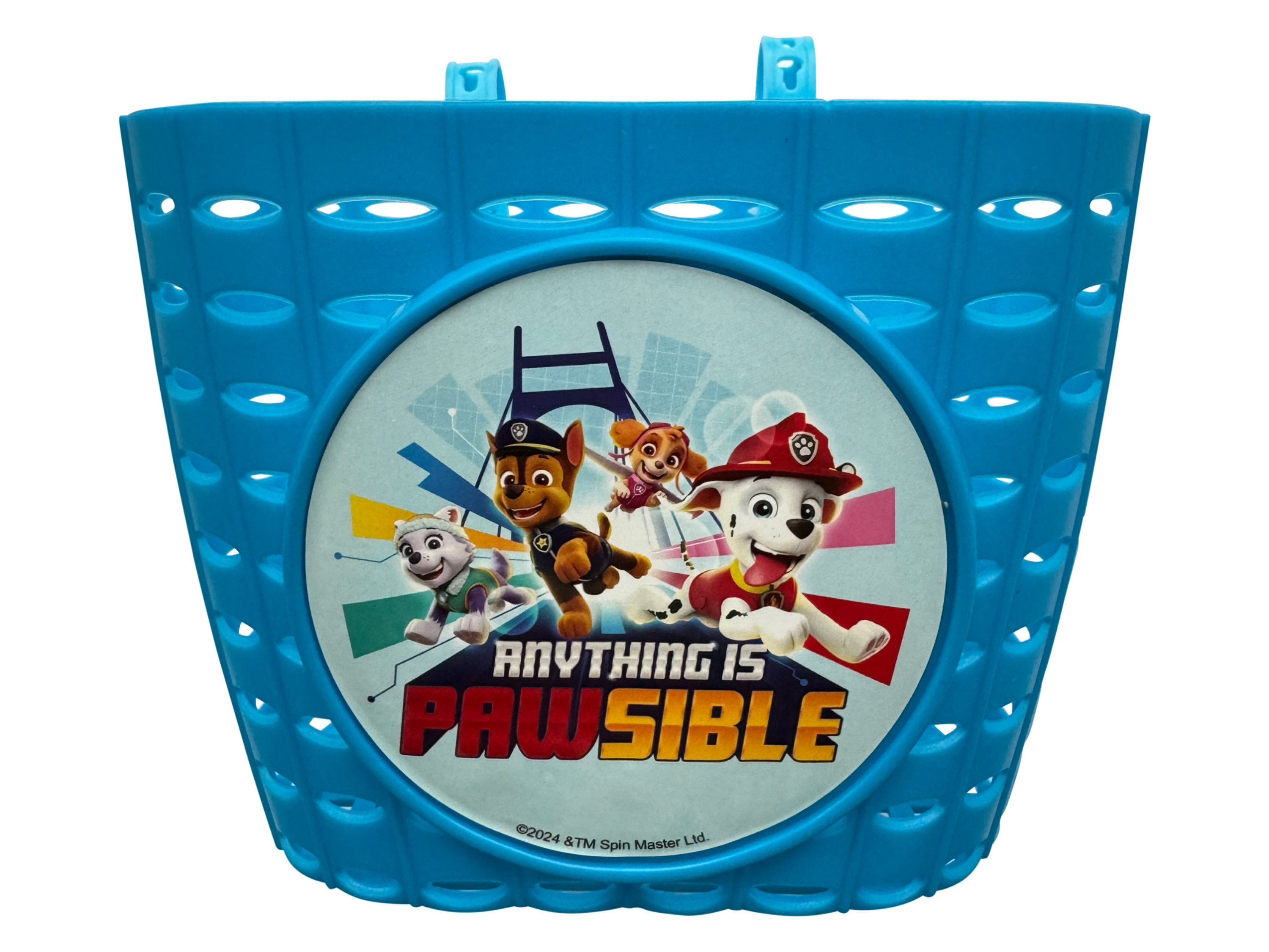 Koszyk rowerowy z dzwonkiem Disney Psi Patrol