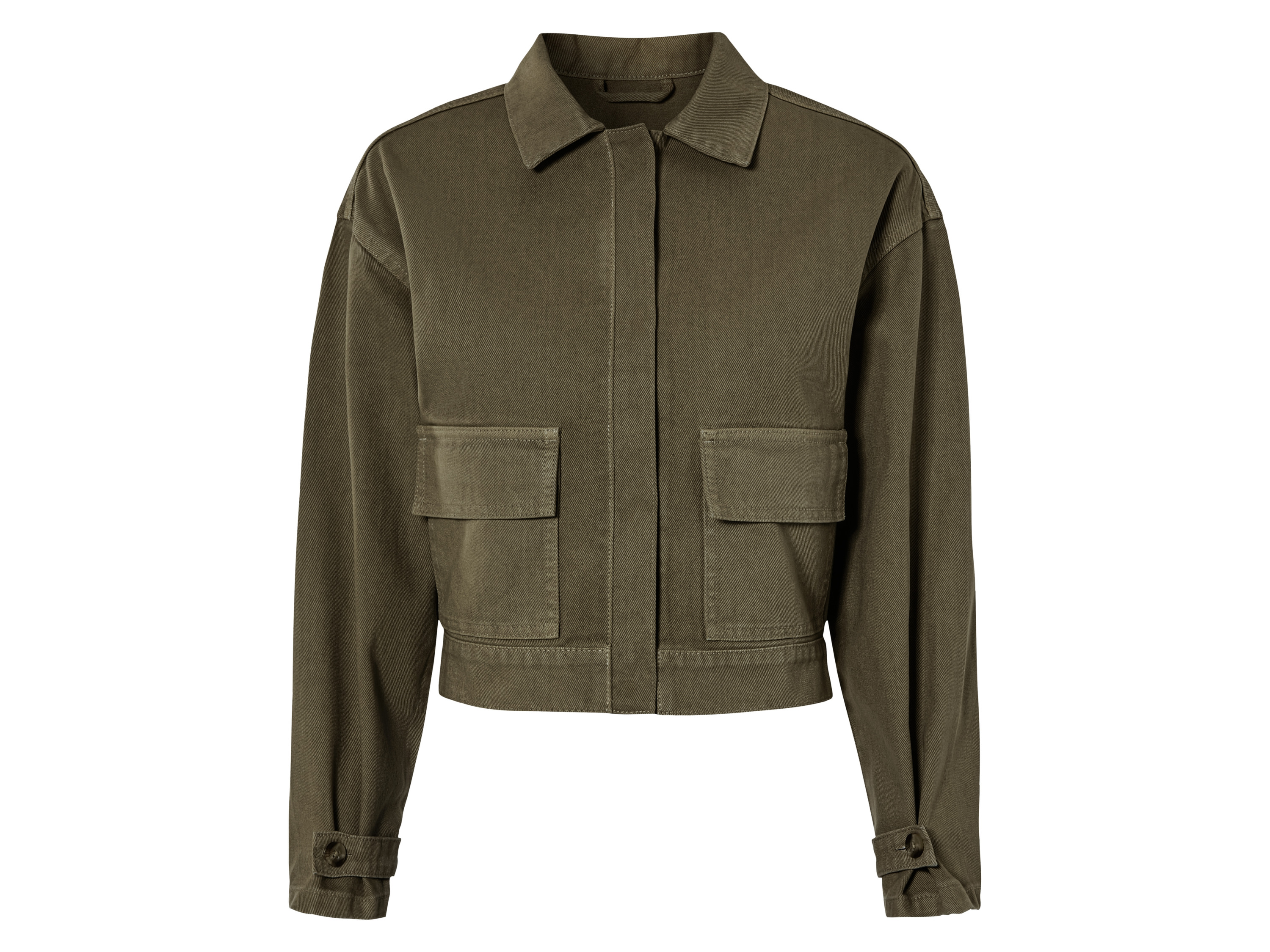 esmara Kurtka damska w stylu utility Khaki, S36/38