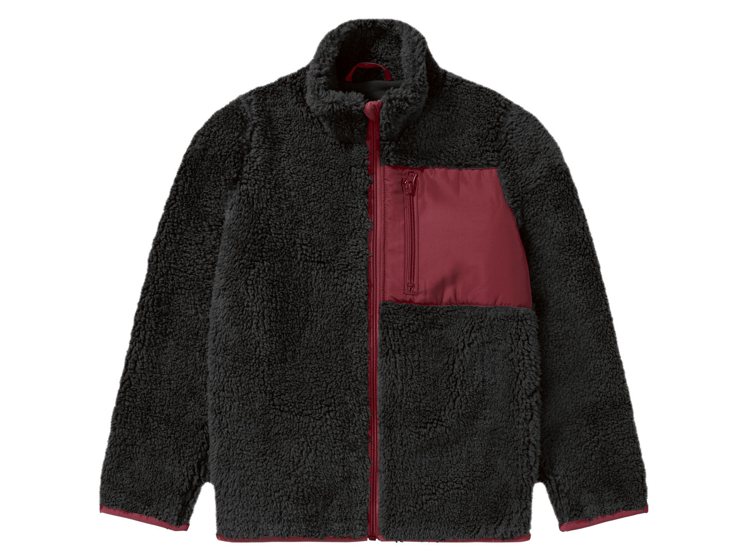 pepperts! Bluza z polaru chłopięca 158/164, Czarny