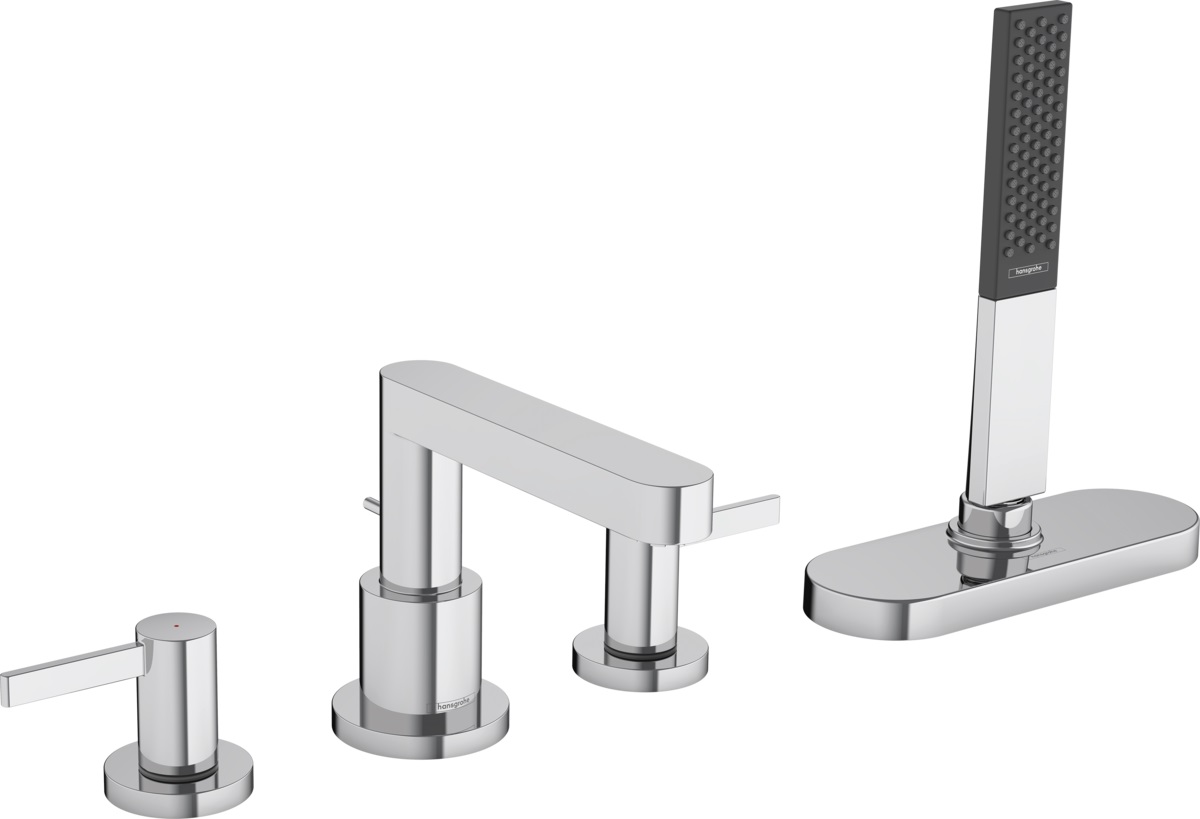 Darmowa Dostawa - Bateria wannowo-prysznicowa nawannowa chrom Hansgrohe Finoris 76444000