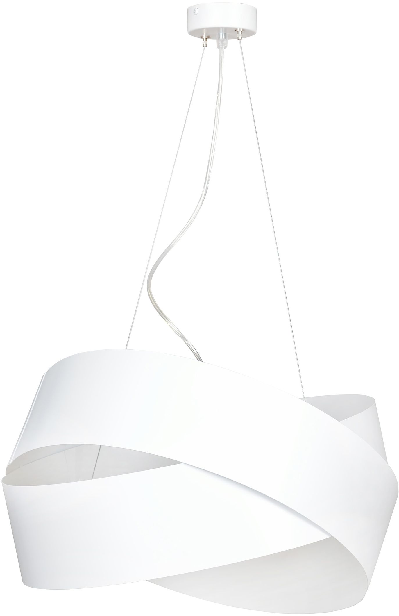 Darmowa Dostawa - Lampa wisząca 3x15 W biała Emibig Vieno 5122