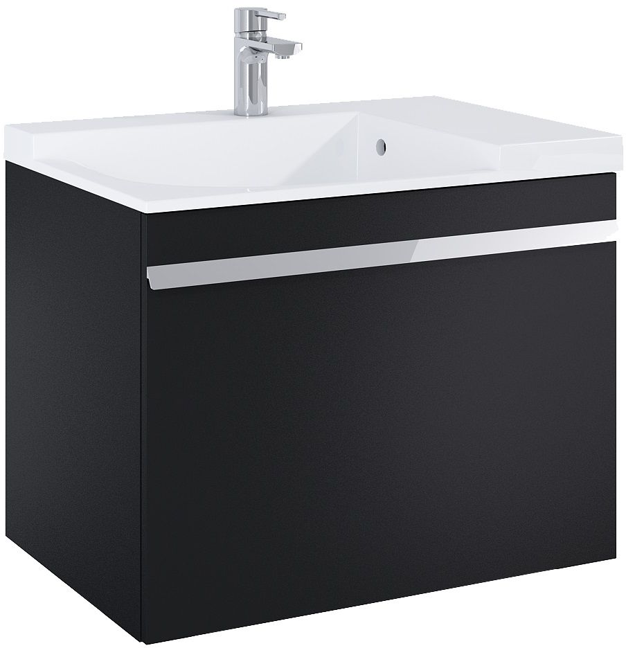 Darmowa Dostawa - Szafka 71.5x48.7x54 cm podumywalkowa wisząca czarna Elita Moody RE010700037160
