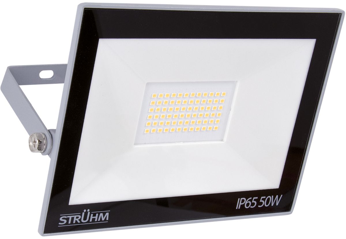 Darmowa Dostawa - Naświetlacz 50 W 4200k szary Strühm Kroma 03235