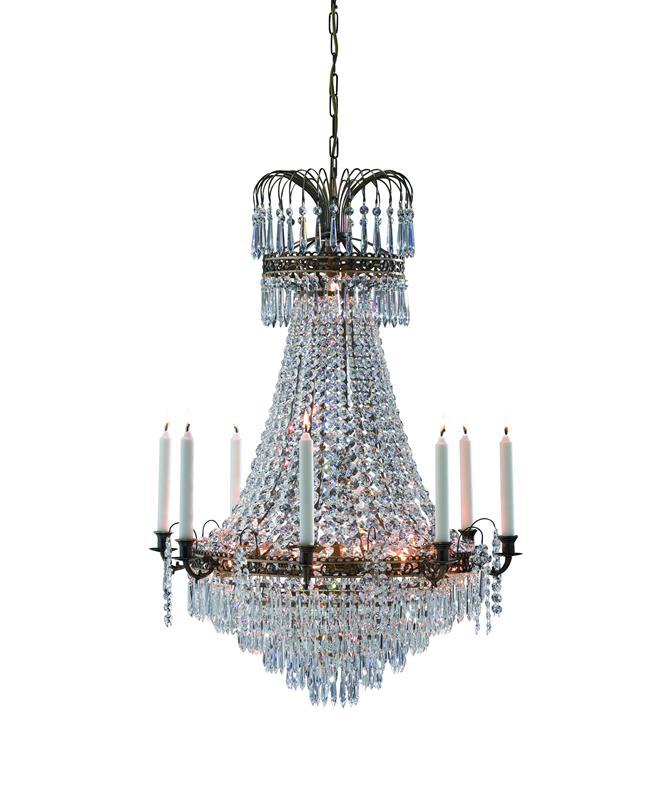 Darmowa Dostawa - Lampa wisząca powyżej 6x40 W mosiądz Markslöjd Läckö 100659