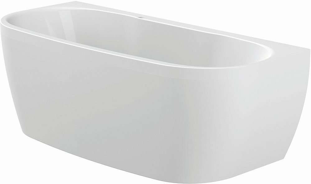 Darmowa Dostawa - Wanna przyścienna 170x75 cm owalna biała Sanplast Luxo 632370118001010
