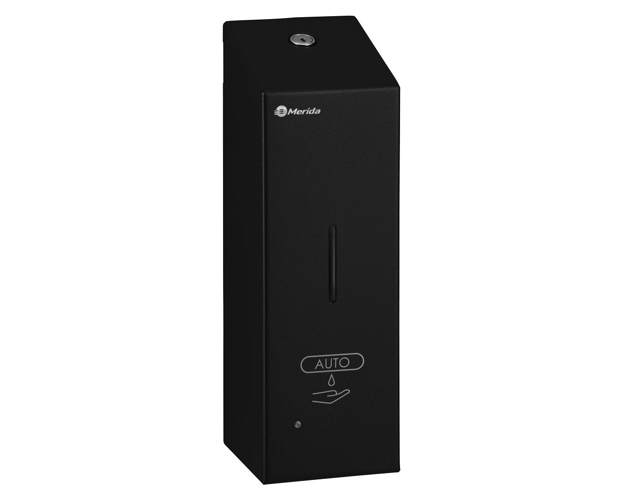 Darmowa Dostawa - Dozownik na jednorazowe wkłady 800 ml czarny Merida Stella Black Line DSC220