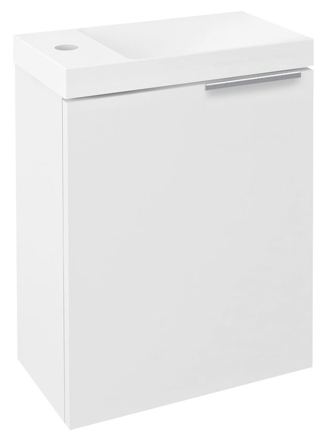 Darmowa Dostawa - Szafka 39.4x22x50 cm podumywalkowa wisząca biały Sapho Latus LT1103030