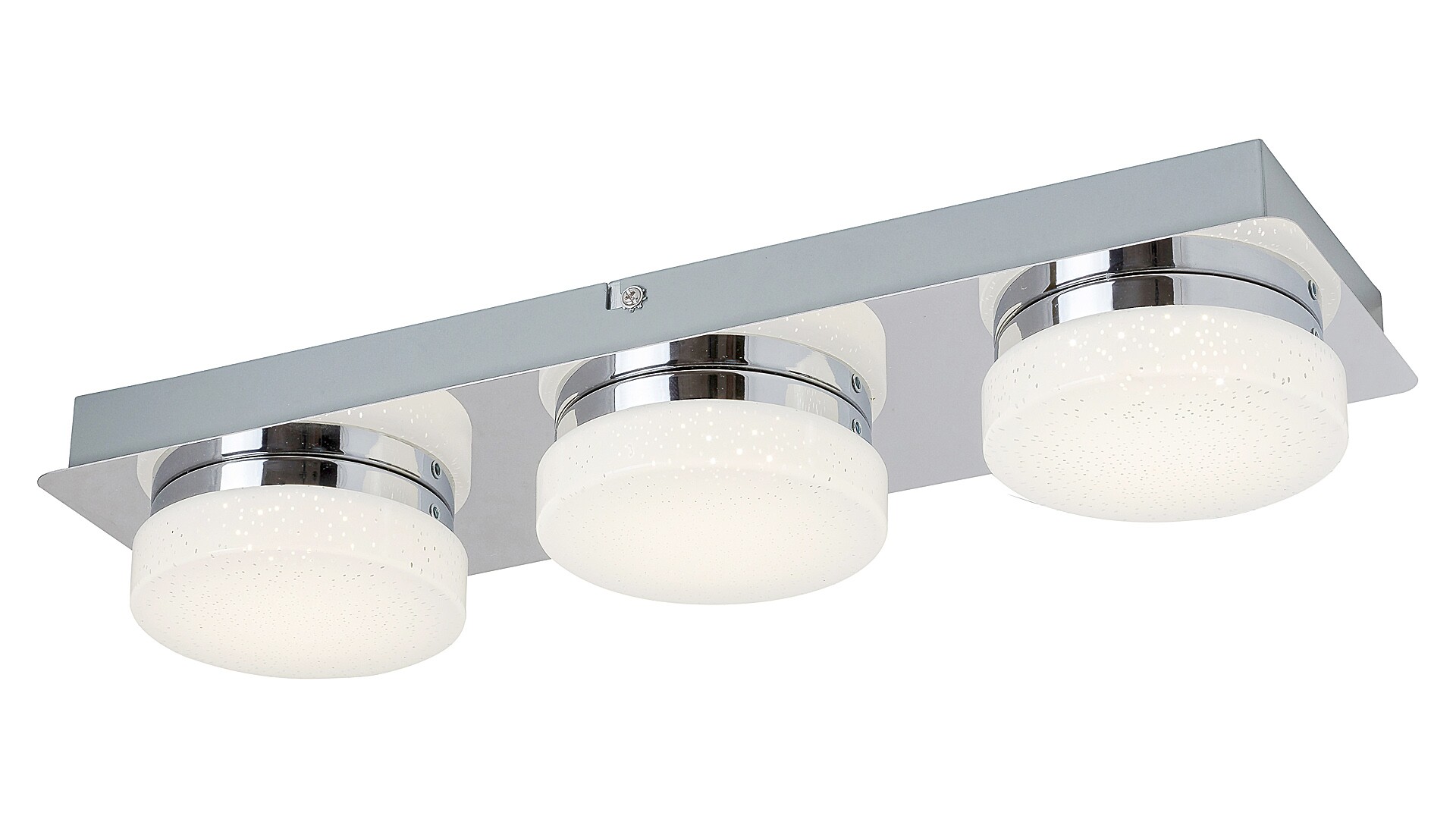 Darmowa Dostawa - Lampa podsufitowa 3x15 W biała-chrom Rabalux Hilary 5663