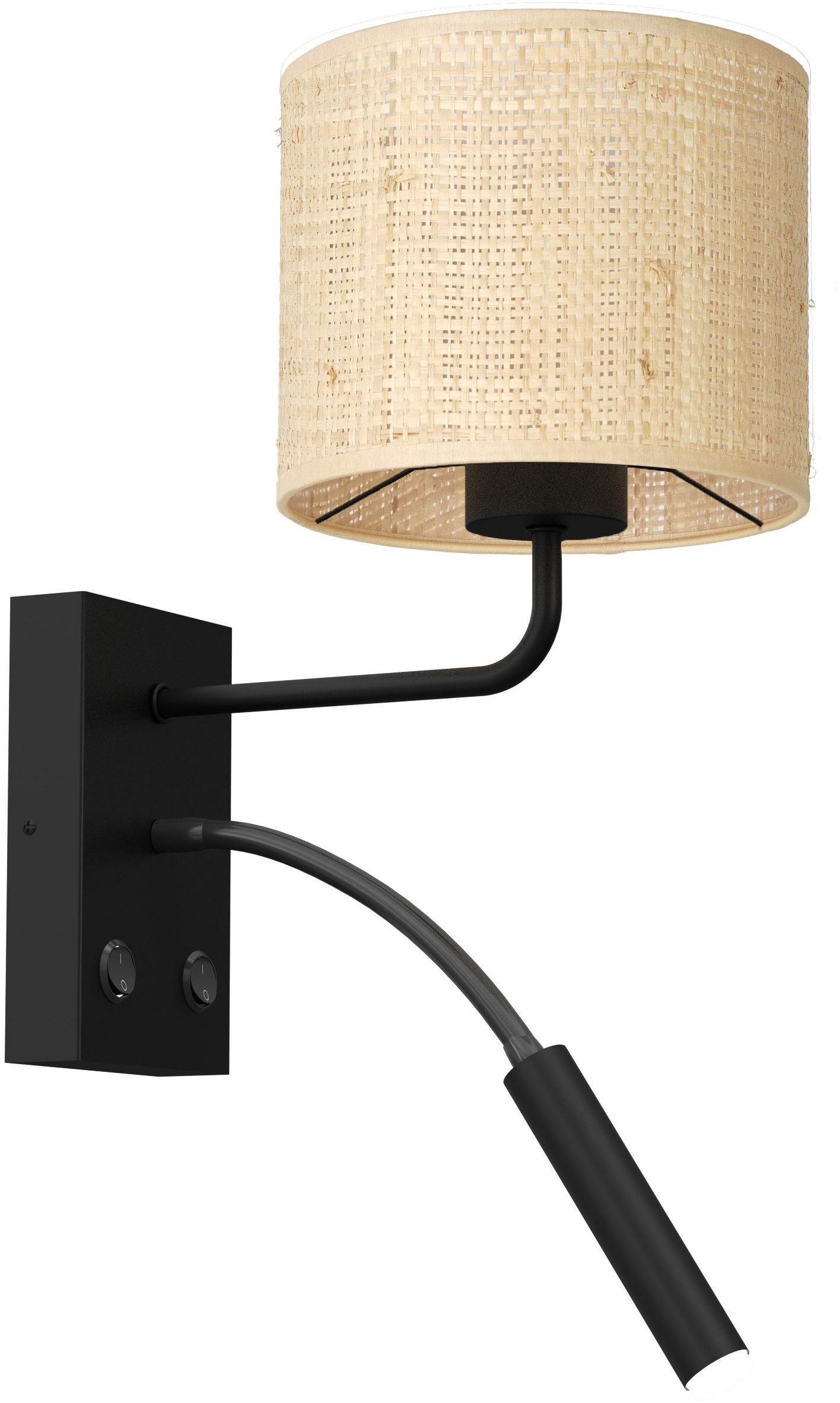 Darmowa Dostawa - Kinkiet 2x60 W mosiądz Luminex Rattan 5274