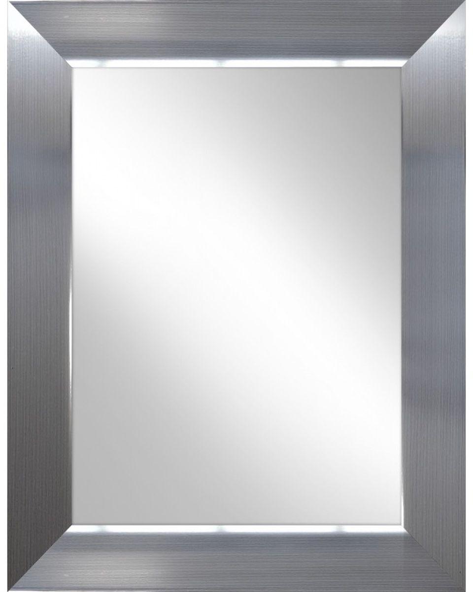 Darmowa Dostawa - Lustro 68.2x88.2 cm prostokątne srebrny Ars Longa Factory FACTORY5070P