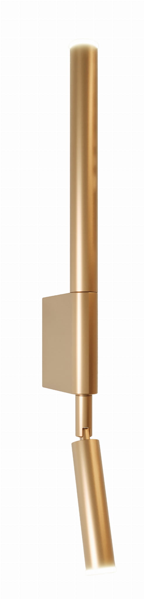Darmowa Dostawa - Kinkiet 2x1 W złoty MaxLight Trio Arc W0341