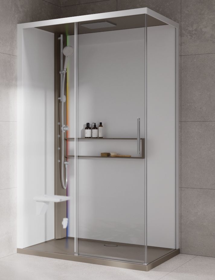 Darmowa Dostawa - Kabina z hydromasażem Novellini Glax G222P290SM51TU