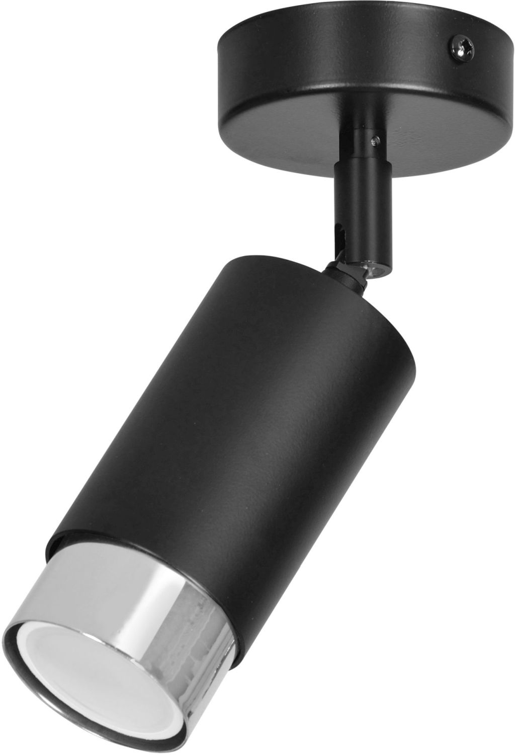 Darmowa Dostawa - Lampa podsufitowa 1x8 W czarna-chrom Emibig Hiro 9641