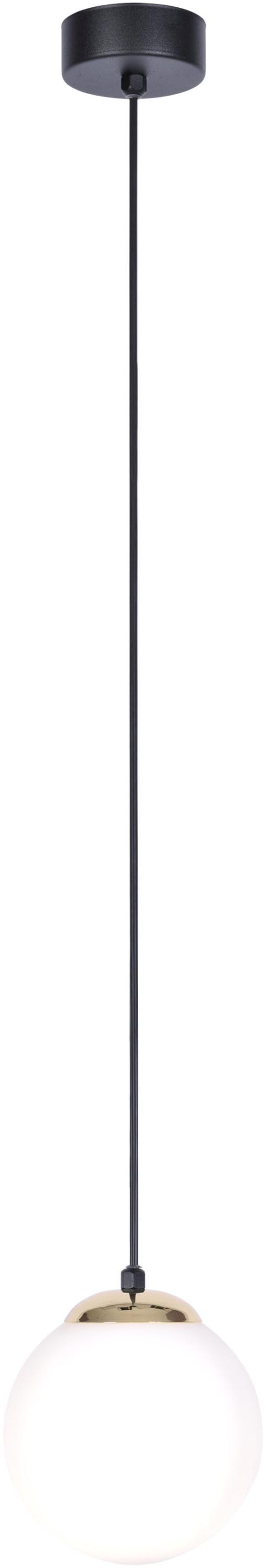 Darmowa Dostawa - Lampa wisząca 1x40 W biała-czarna-patyna Kaja Isla K4910