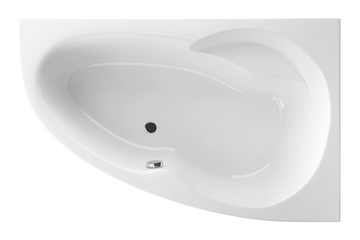 Darmowa Dostawa - Wanna narożna 150x95 cm prawa biała Excellent Newa Plus WAEXNEP15WH