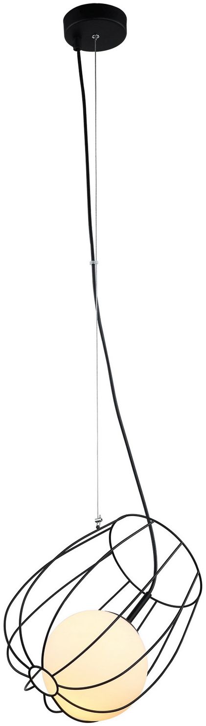 Darmowa Dostawa - Lampa wisząca 1x40 W czarna Italux Melisa MDM39431BK