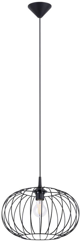 Darmowa Dostawa - Lampa wisząca 1x15 W czarna Sollux Lighting Tsuno SL1185