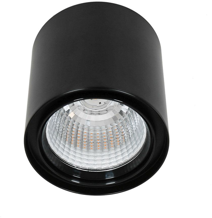 Darmowa Dostawa - Lampa podsufitowa 1x40 W czarna Italux Luna Black 3800LM WG706RBKWW70