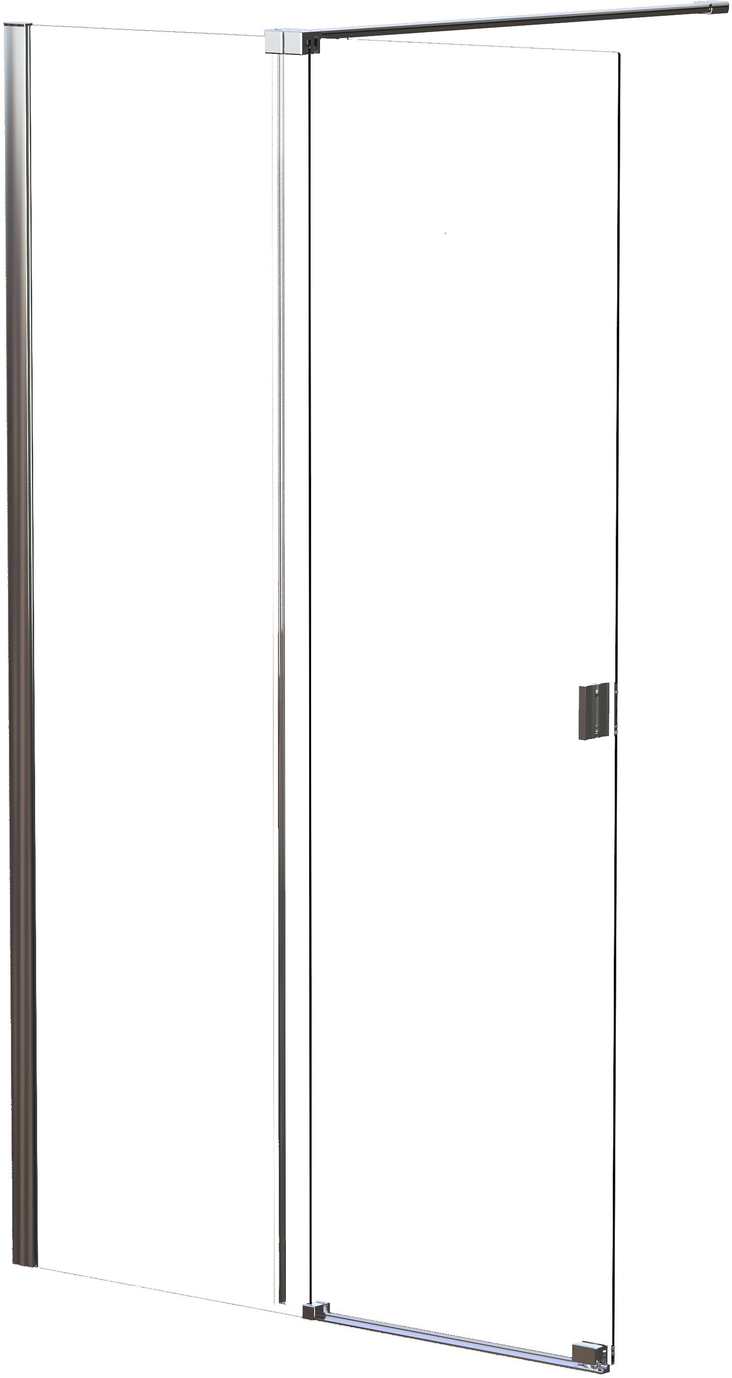 Darmowa Dostawa - Ścianka prysznicowa z drzwiami 120 cm Besco Vayo VY120200C