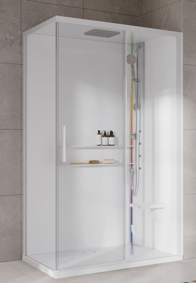 Darmowa Dostawa - Kabina z hydromasażem Novellini Glax G222P290DM51UU