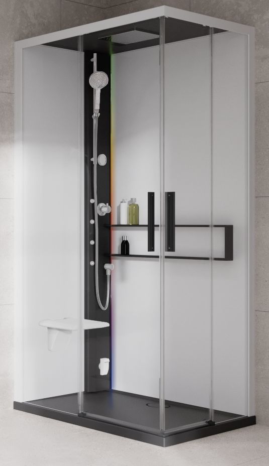 Darmowa Dostawa - Kabina z hydromasażem Novellini Glax G22A9079SM51HU