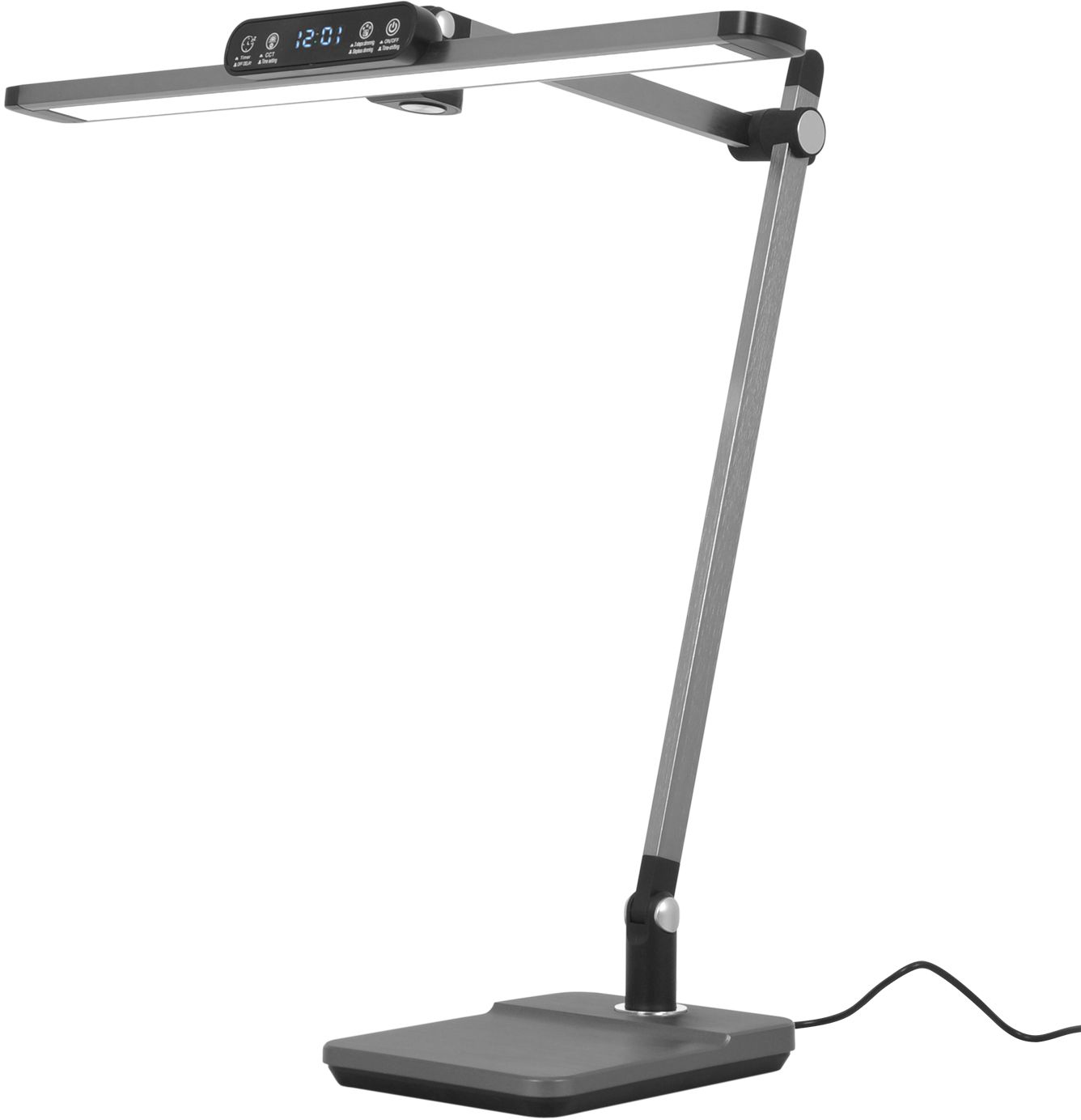 Darmowa Dostawa - Lampa biurkowa 1x12 W grafitowa Kaja Ares KBL1321GRAFIT