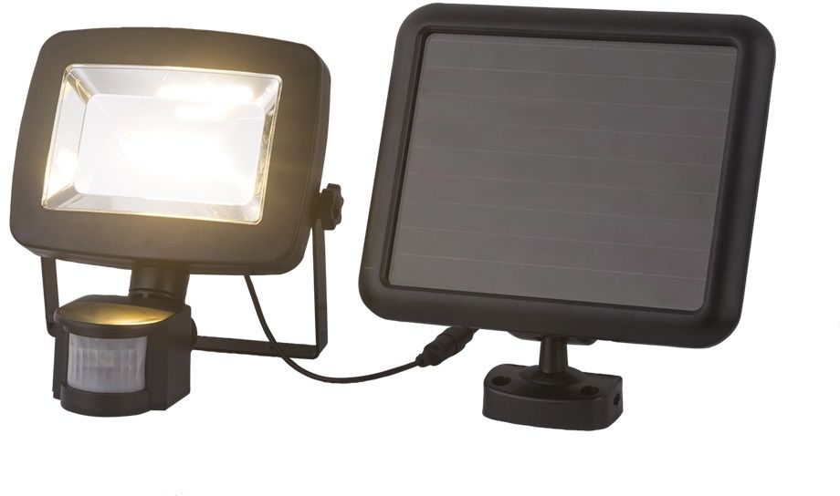 Darmowa Dostawa - Kinkiet solarny 1x3 W czarny Globo Lighting Solar 37201S