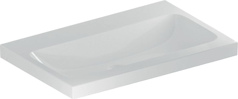 Darmowa Dostawa - Umywalka 75x48 cm prostokątna meblowa biała Geberit iCon 501835007