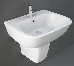 Darmowa Dostawa - Półpostument biały Rak Ceramics One ONPD00002