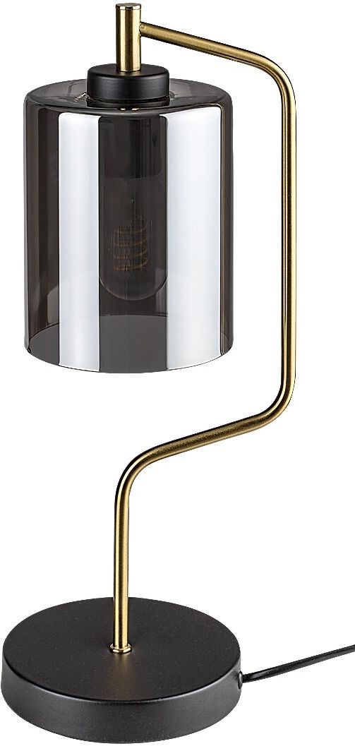 Darmowa Dostawa - Lampa stołowa 1x40 W czarna-przydymiona Rabalux Perez 74202