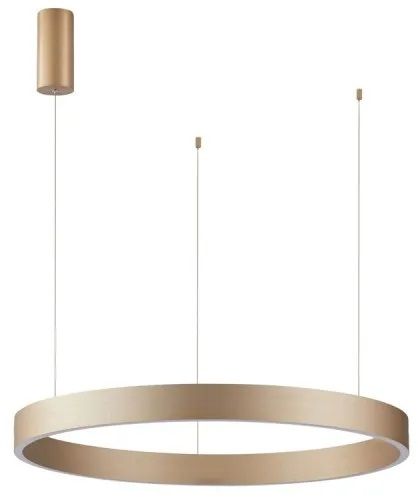 Darmowa Dostawa - Lampa wisząca 1x40 W złota Italux Brasco Down PND56215060RPPGD3KS4KTRDIMM