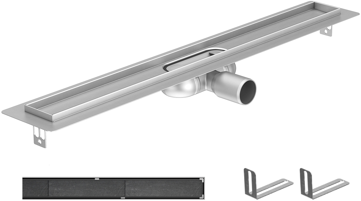 Darmowa Dostawa - Odpływ liniowy z rusztem 88.5 cm ACO ShowerDrain C abset4264