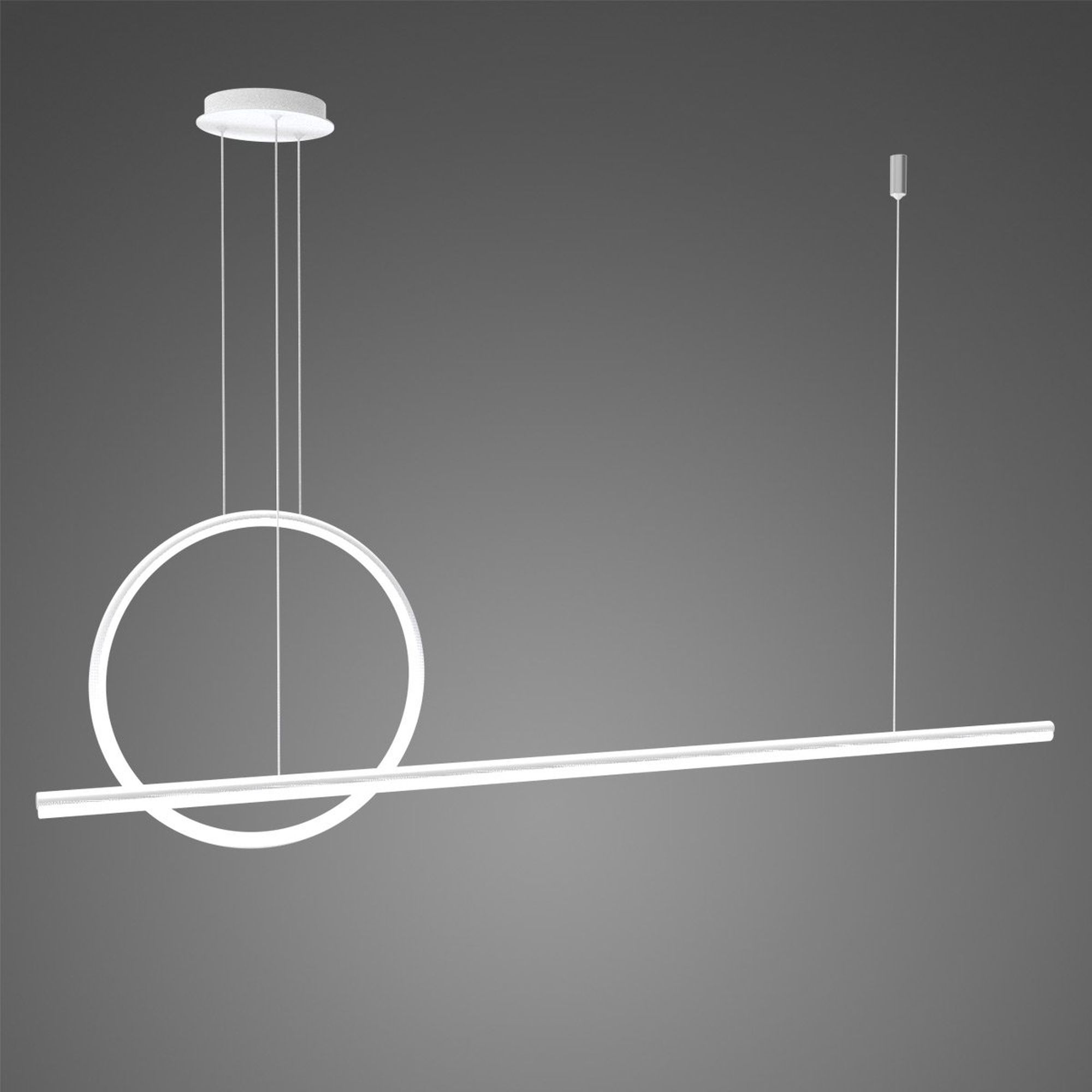 Darmowa Dostawa - Lampa wisząca 2x23 W biała Altavola Design Linea LA087PX143403kwhite