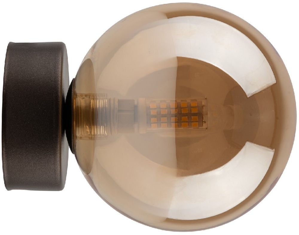 Darmowa Dostawa - Kinkiet 1x8 W bursztynowy TK Lighting Estera 10256