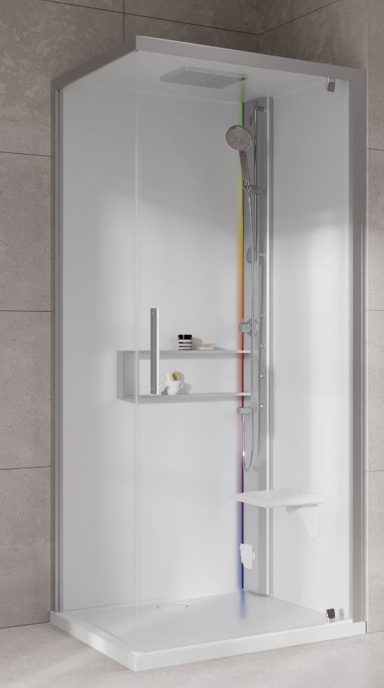 Darmowa Dostawa - Kabina z hydromasażem Novellini Glax G22GF80DM51BB