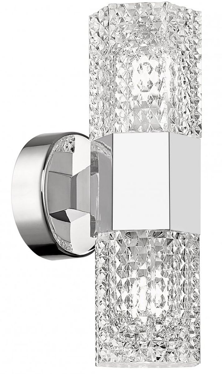 Darmowa Dostawa - Kinkiet 2x3 W chrom Zuma Line Icicle W054202AF4B1