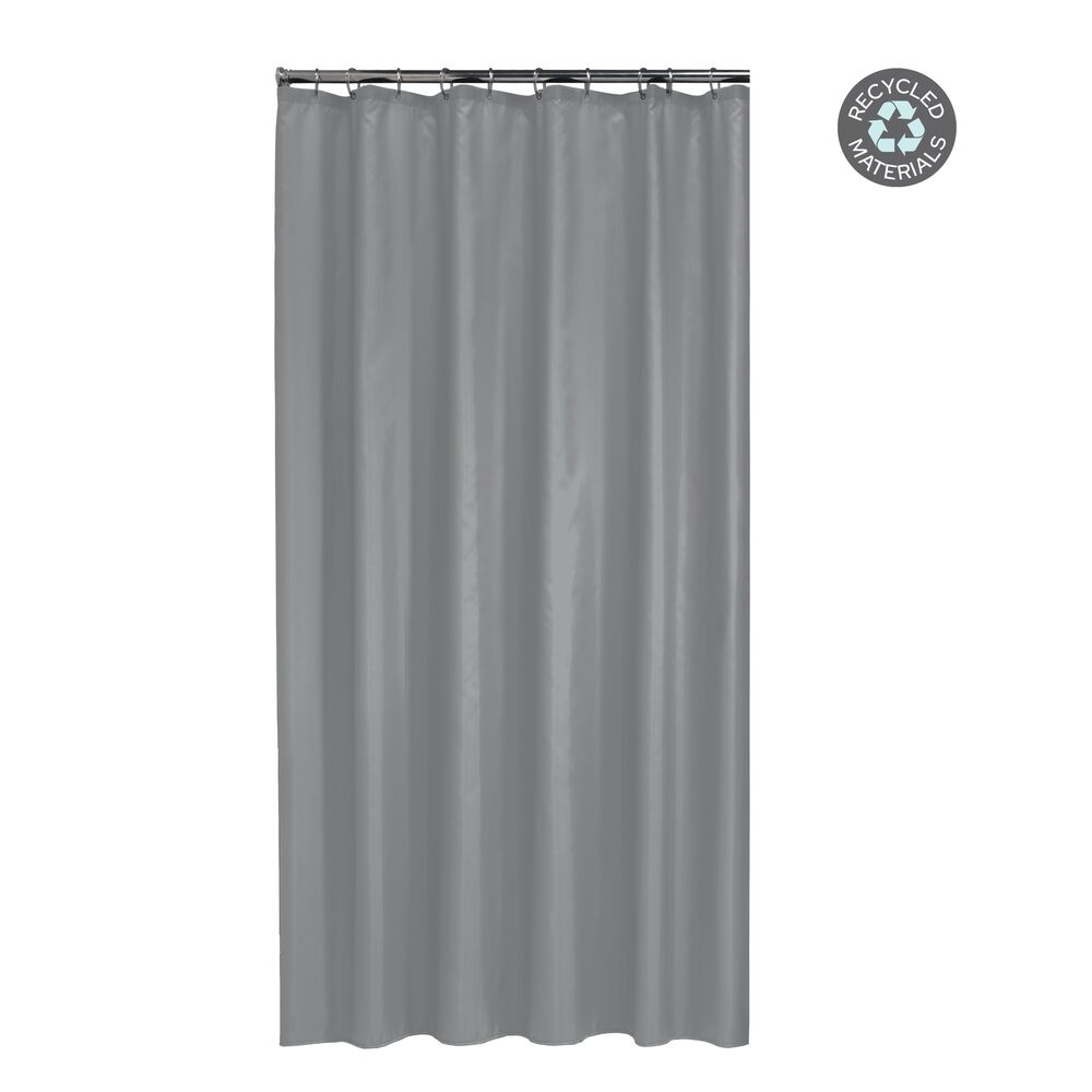 Darmowa Dostawa - Zasłona prysznicowa 200x180 cm szara Sealskin Cosima 800639