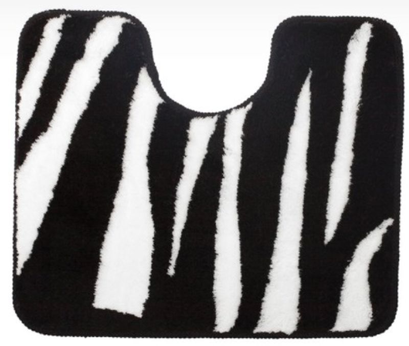 Darmowa Dostawa - Dywanik łazienkowy 60x50 cm pod wc biały Sealskin Safari 293557619