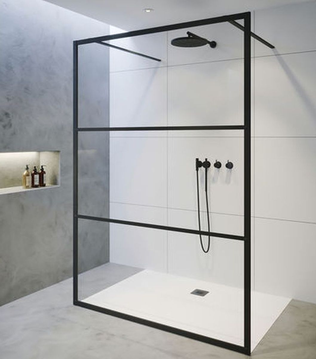 Darmowa Dostawa - Ścianka prysznicowa 90 cm Riho Grid G004029121